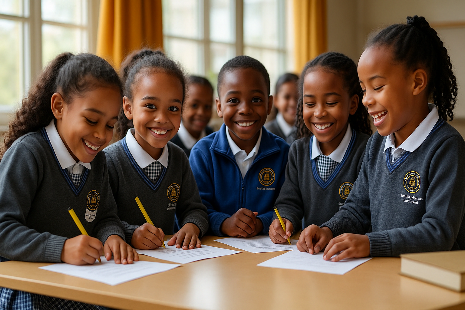 Students at Meraki Park Schools